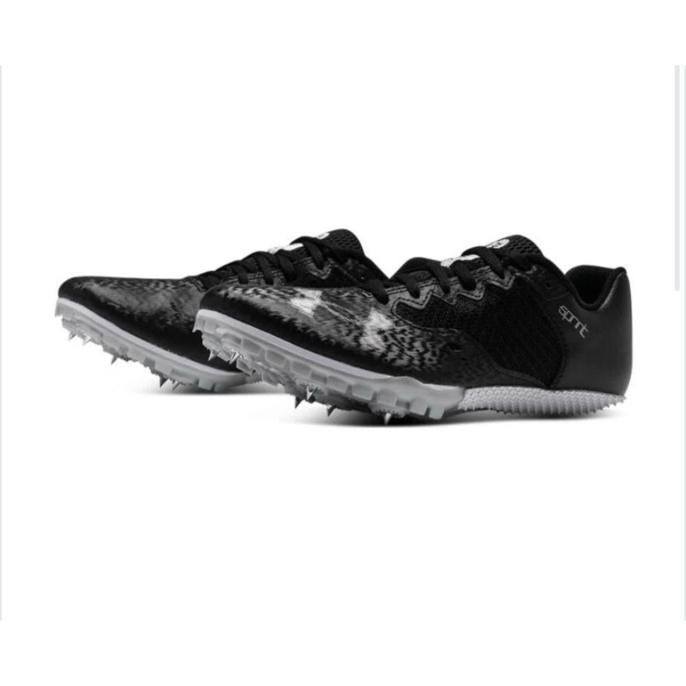 Under armour u kick 4 sprint spikes, Black UA Racing , Size 10M, 11.5W
